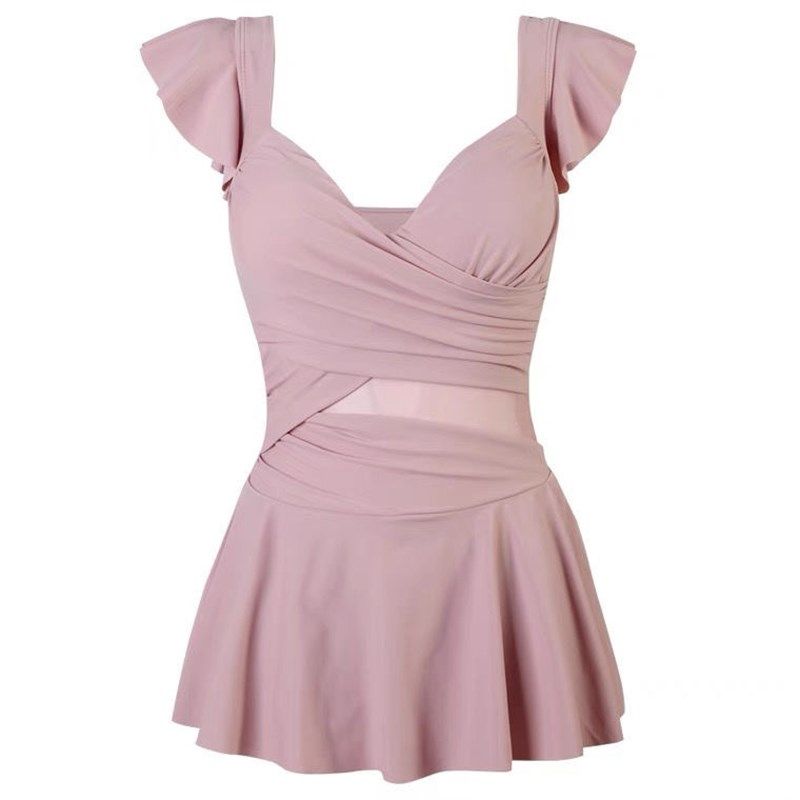 泳衣女连体裙式镂空大小胸聚拢保守显J瘦遮肚温泉遮肉游泳衣女,运动/瑜伽/健身/球迷用品,连体泳衣,淘宝优惠券,粉丝福利购,淘宝优惠卷