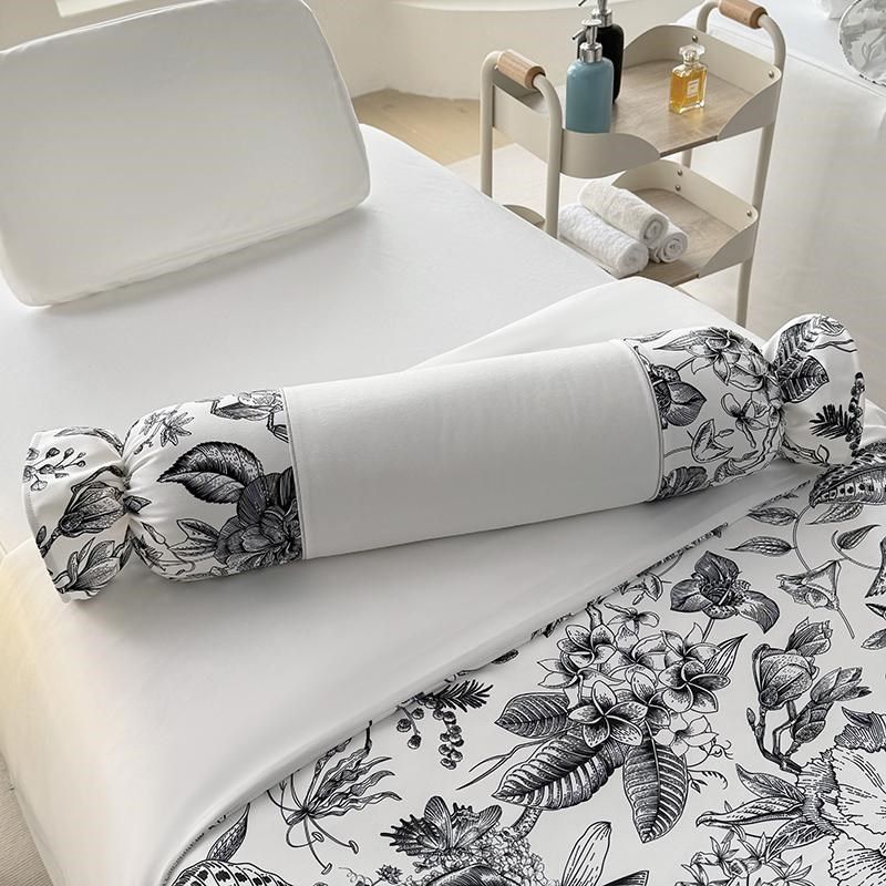 脚垫按摩圆柱形垫脚腿部抬脚足浴U形趴枕脸枕可拆洗美容院脚托,床上用品,床罩,淘宝优惠券,粉丝福利购,淘宝优惠卷