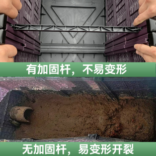种菜箱种植箱家庭阳台种菜盆楼顶塑料花盆特大长方形户外花箱