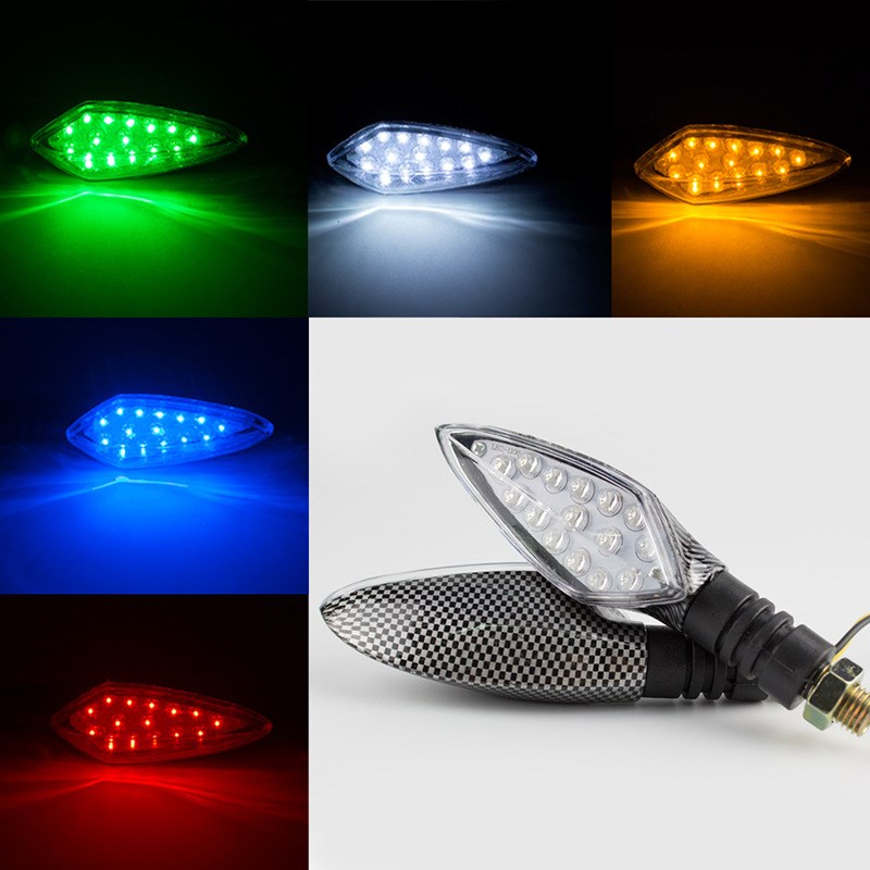 春风配件 摩托车 led nk150 400 650nk地平线 前后左右转向灯 方