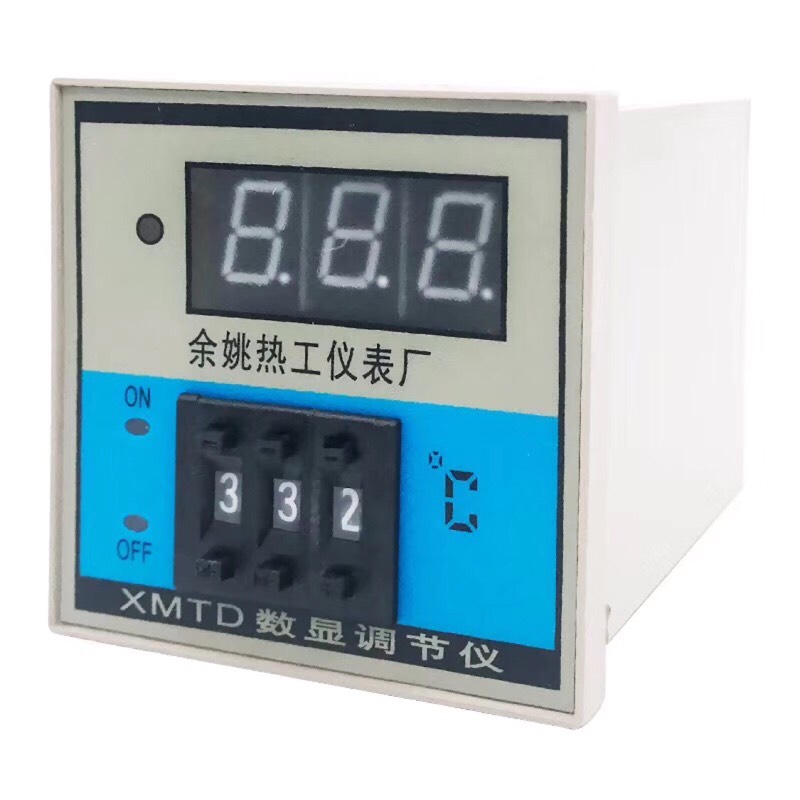 余姚热工温控仪XMTD-2001 2002 数显调节仪 E型 K型 PT100温控表