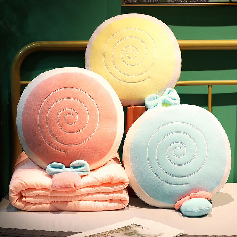 抱枕被子两用午睡枕头被二合一汽车载内办公室折叠靠枕女生睡觉夏