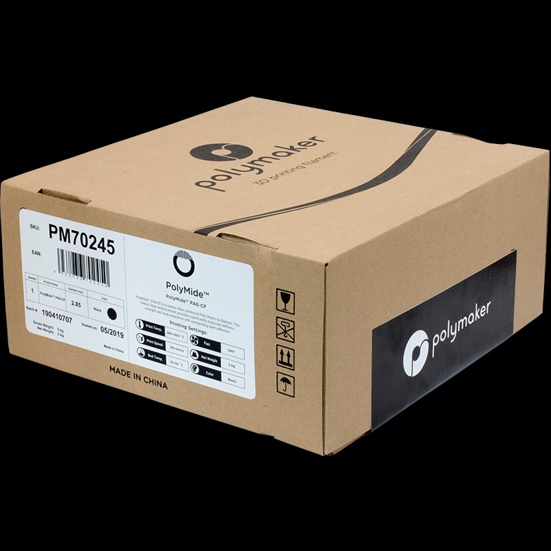 PolyMide P-CF 碳纤维增强尼龙D打印耗材耐热稳定D耗材 0g和2kg 1