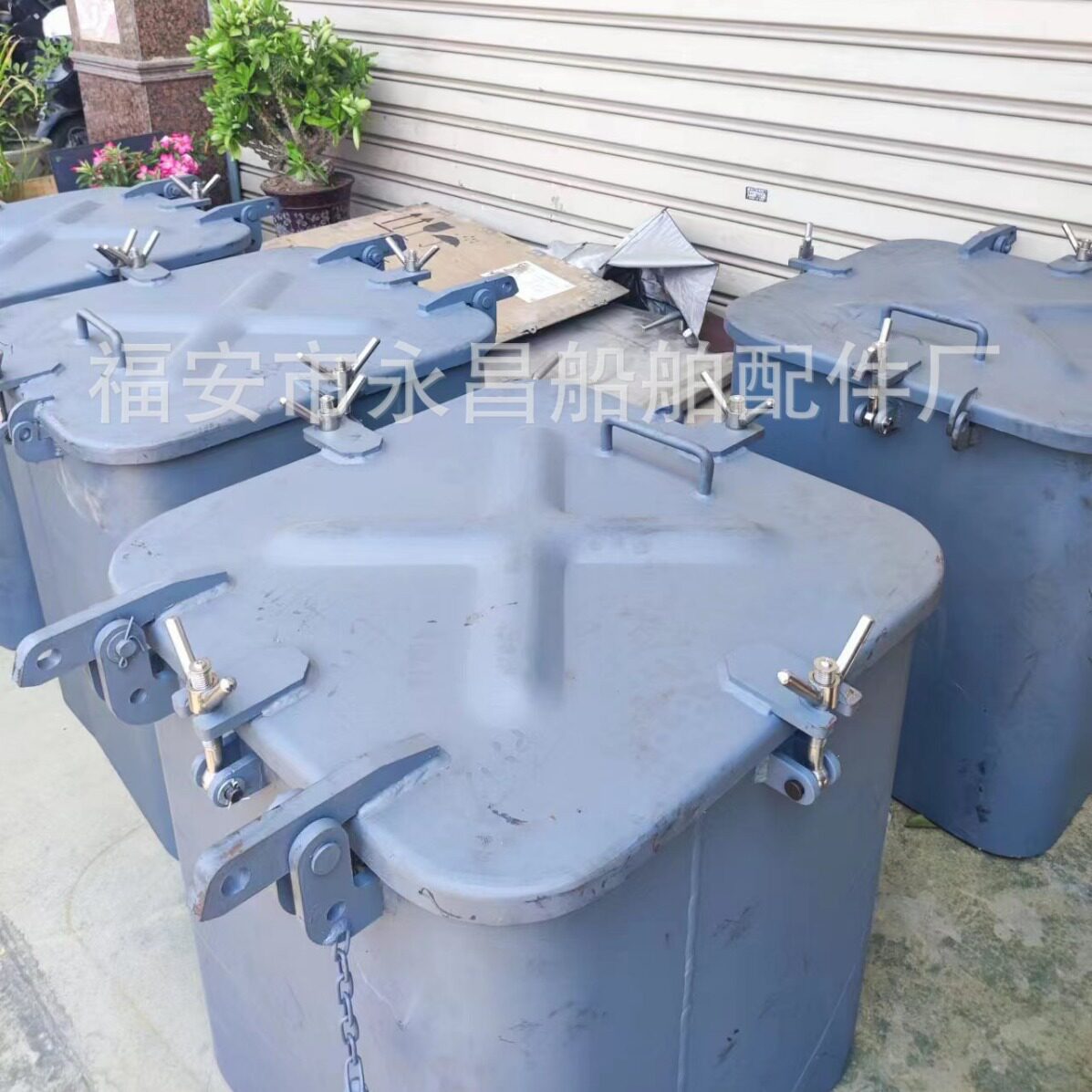 船用钢制小型舱口盖B型A型逃生口现货
