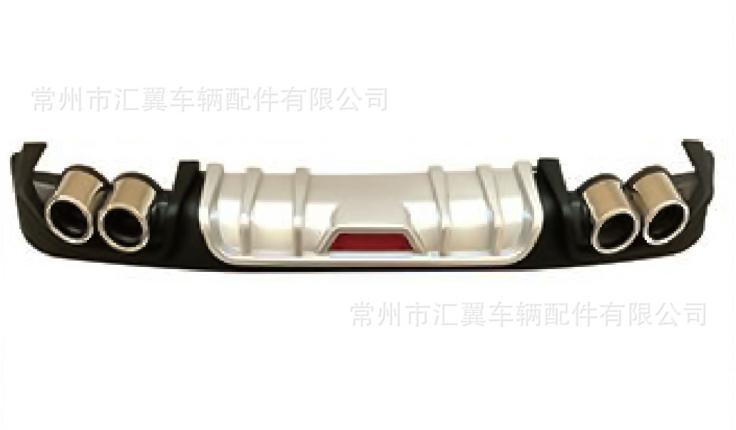 适用于20+款起亚赛拉图后唇包围扰流板汽车改装配件