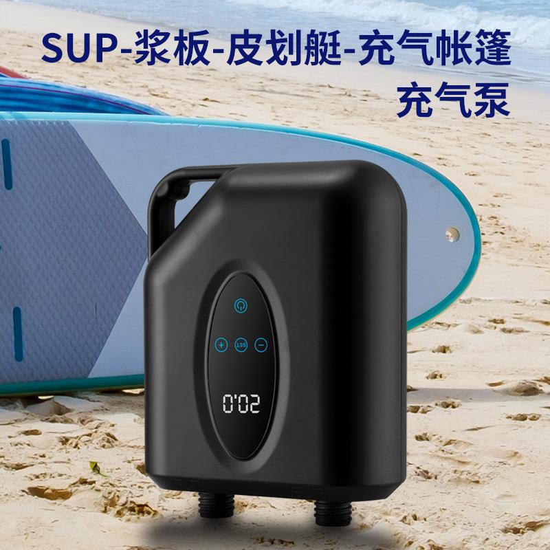 桨板电动充气泵冲浪桨板皮划艇冲锋舟充气抽气双用高压气泵露营