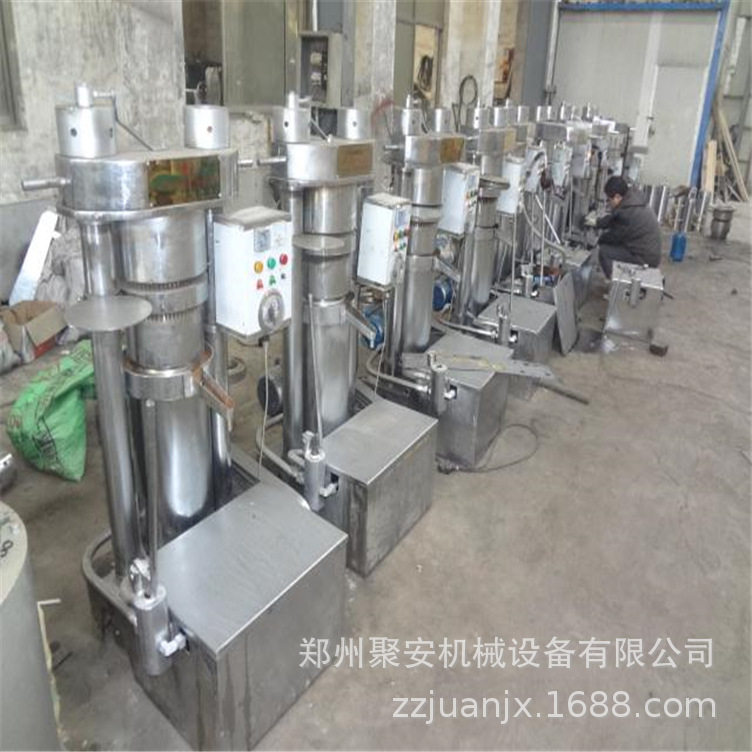 可榨多种油作物立式榨油机液压香油机液压芝麻香油机出油高
