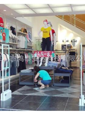水晶超市出入口防盗器#eas商品电子防盗系统#服装店门口防盗器
