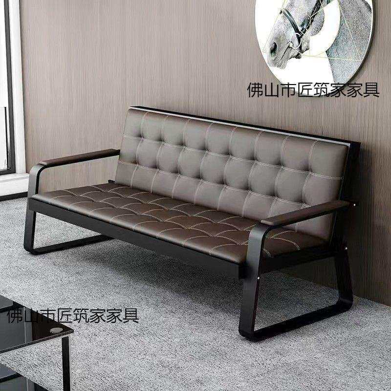 办公沙发茶几组合三人位沙发排椅现代简约会客接待办公家具等候椅