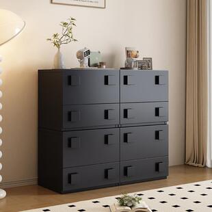 严选中古风斗柜家用客厅电视柜抽屉柜沙发边柜卧室床头柜卡门柜子