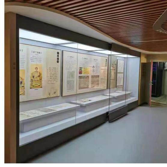 博物馆展柜文物字画瓷器玻璃展示柜通柜展览陈列柜文物展示柜