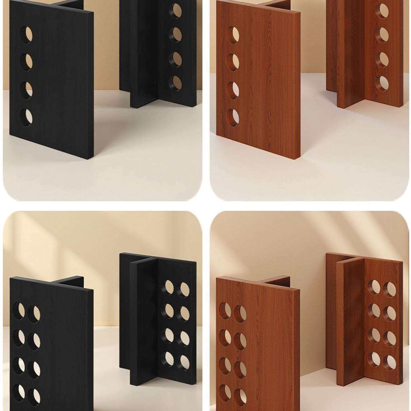 中古法式桌子腿实木桌腿岩板大理石餐桌原木异形桌脚茶几支架