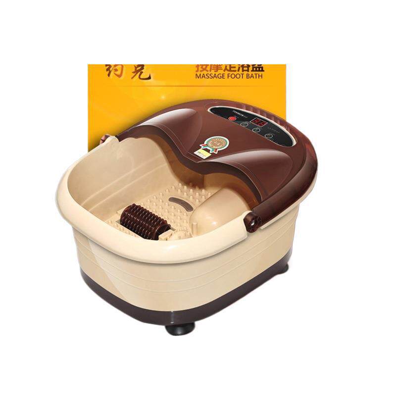 足浴盆全捂脚按摩老人洗脚盆足浴器泡脚机电动加热足疗家用揉脚桶