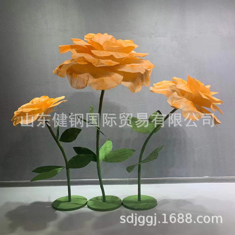 楼兰玫瑰三件套玫瑰楼兰玫瑰仿真花婚庆仿真花rose