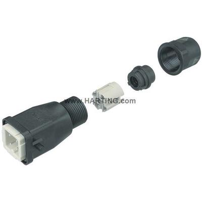 Harting浩亭09200030440Han3AwithHarax/Male连接器组合