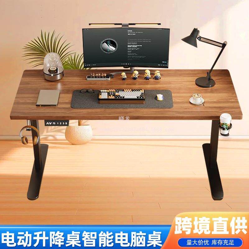 晓龙桌腿升降电脑桌现货智能电竞桌书房书桌电动升降桌办公升降家