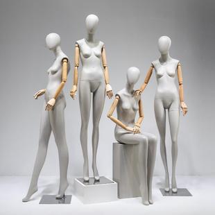 服装店高档模特道具女全身人台ICICLE之禾假人体模特橱窗展示架