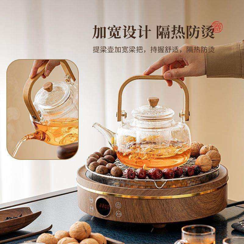围炉煮茶家用室内2024新款电陶炉煮茶器玻璃茶壶电烤火炉茶具套装,机械设备,其他机械设备,淘宝优惠券,粉丝福利购,淘宝优惠卷