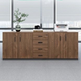 办公室文件柜矮柜收纳柜落地柜会议室柜子打印机置物柜隔断办公柜