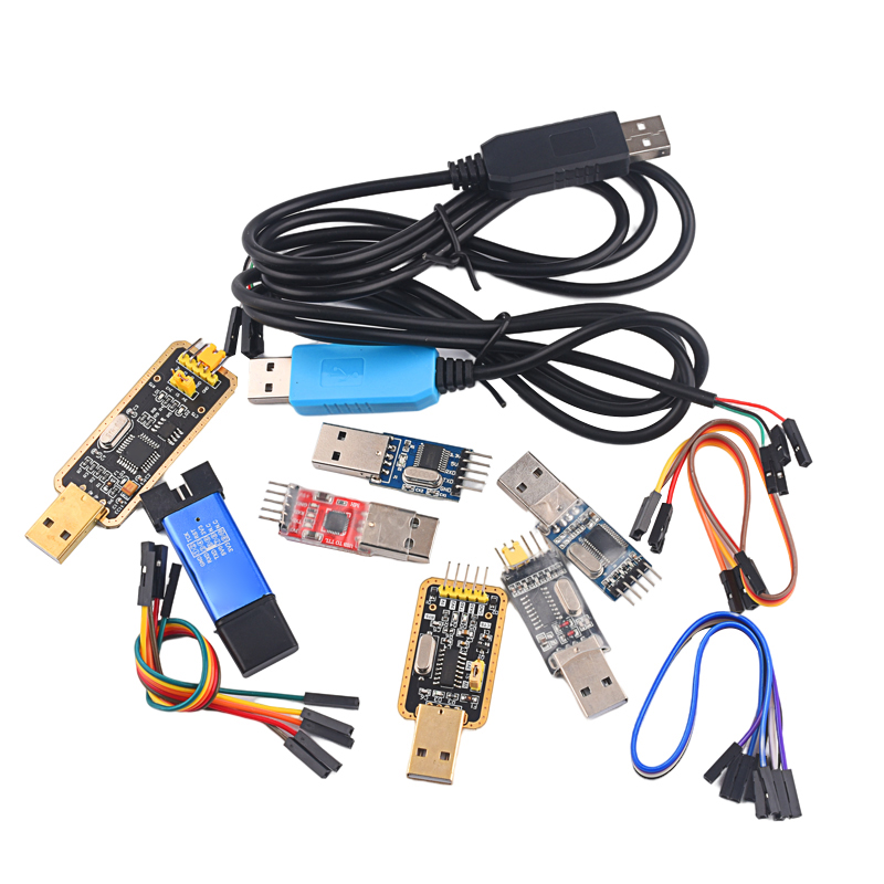 土豪金CH340G USB转TTL模块RS232转串口 CH340T下载板 刷机下载线