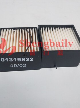 01030 油水滤芯 P502392方形柴油滤清器  01319822滤芯E120SF006