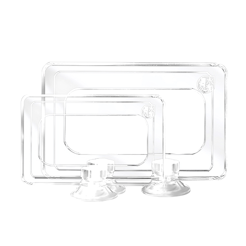 鱼缸亚克力喂食圈鱼食悬浮防飘散金鱼乌龟饲料投食小型鱼喂鱼神器