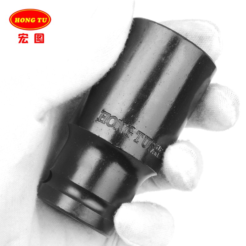 宏图1/2气动黑色加长六角小风炮套筒电动扳手工具8-41mm新品包邮