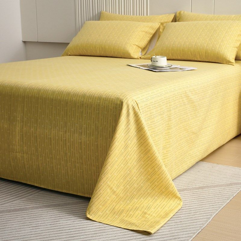 床单单件100全棉加厚磨毛被单老粗布秋天Q冬季宿舍单人三件套,床上用品,床单,淘宝优惠券,粉丝福利购,淘宝优惠卷