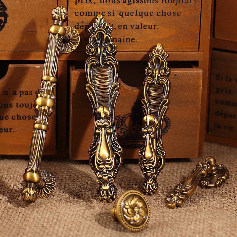 轻奢衣柜门拉手橱柜抽屉欧式法式复古柜子单孔五金鞋柜酒柜小把手,基础建材,小拉手,淘宝优惠券,粉丝福利购,淘宝优惠卷