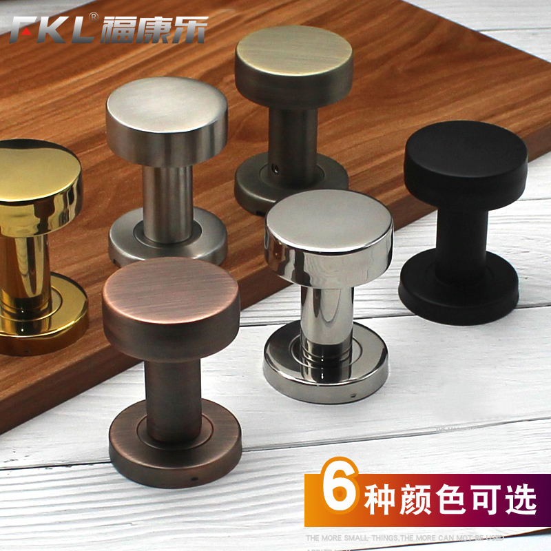 圆形304不锈钢明装把手 单面锁 隐形锁暗装背景墙暗门拉手锁包邮