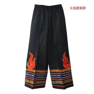 苗族侗族土家族壮族彝族服装裤子男装民族舞蹈服装生活装裤子222