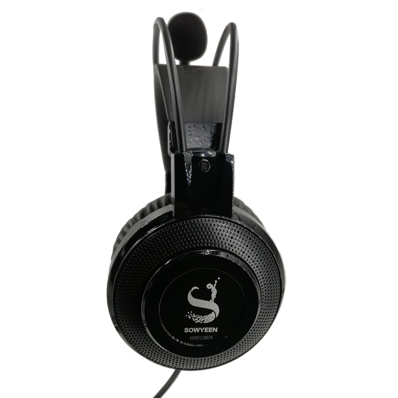 高考听力听说学生专用耳机中考头戴式笔记本台式电脑降噪耳麦带麦