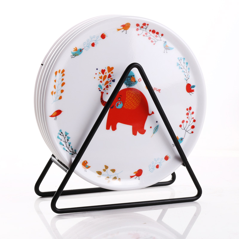 密胺隔热垫菜垫餐桌垫家用盘垫碗垫子防水防烫北欧锅垫杯垫吐骨盘