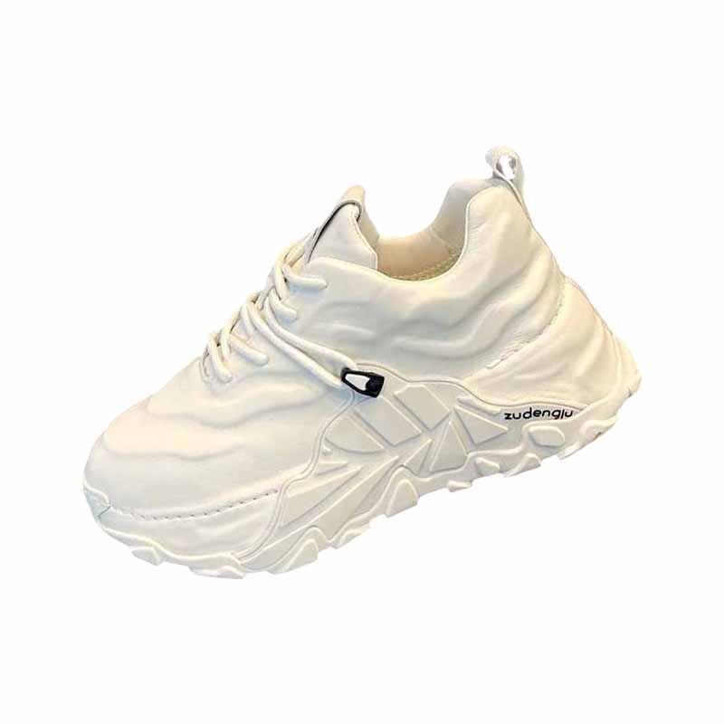 运动休闲鞋男2023春季老爹鞋厚底百F搭纯色系带时尚休闲鞋爆款男,流行男鞋,时尚休闲鞋,淘宝优惠券,粉丝福利购,淘宝优惠卷