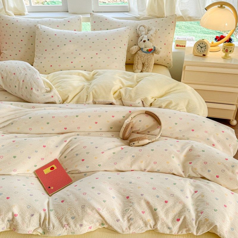 夏季被套单件2025新款单独非全棉单人双层I纱被罩150x200x230,床上用品,被套,淘宝优惠券,粉丝福利购,淘宝优惠卷