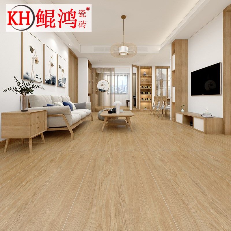 哑光仿古砖600x1200仿木x地板瓷砖客厅地砖卧室防滑耐磨仿实木纹