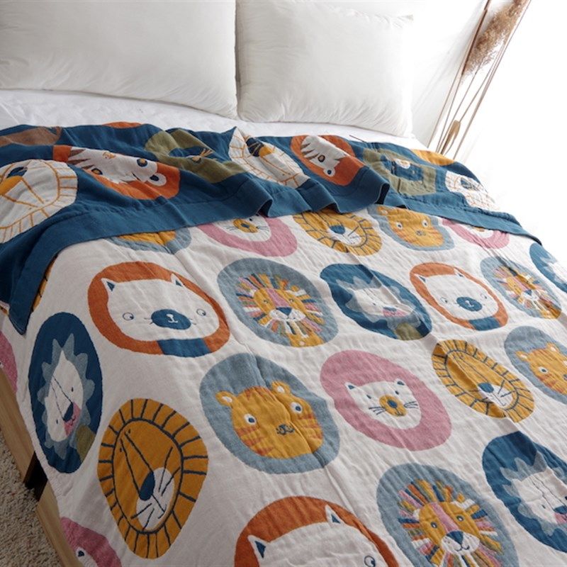 毛巾被纱布毯子盖毯全棉夏季y休闲毯儿童卡通单双人空调毯床盖,床上用品,休闲毯/毛毯/绒毯,淘宝优惠券,粉丝福利购,淘宝优惠卷