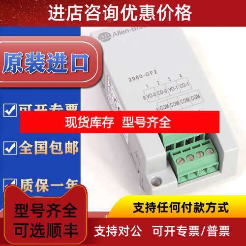 2080-OF2      Micro800 2 Point Analog Output Plug-In