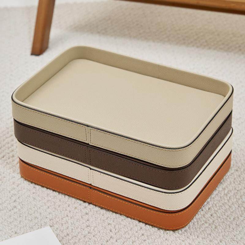 简约皮托盘皮革托盘玄关香薰收纳盘摆件钥匙首饰置物盘收纳装饰品,家居饰品,香薰托盘,淘宝优惠券,粉丝福利购,淘宝优惠卷