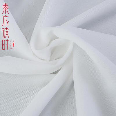 50D30D真丝有纺衬烫衬粘合衬服装衬布热溶无纺衬有纺衬单面定型衬