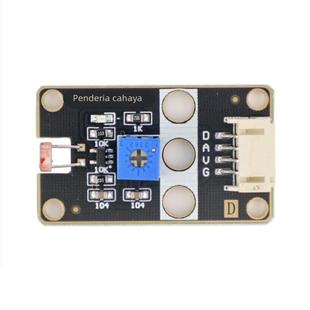 模拟+数字量光敏电阻传感器模块光强光线检测寻光传感器模块PH2.0