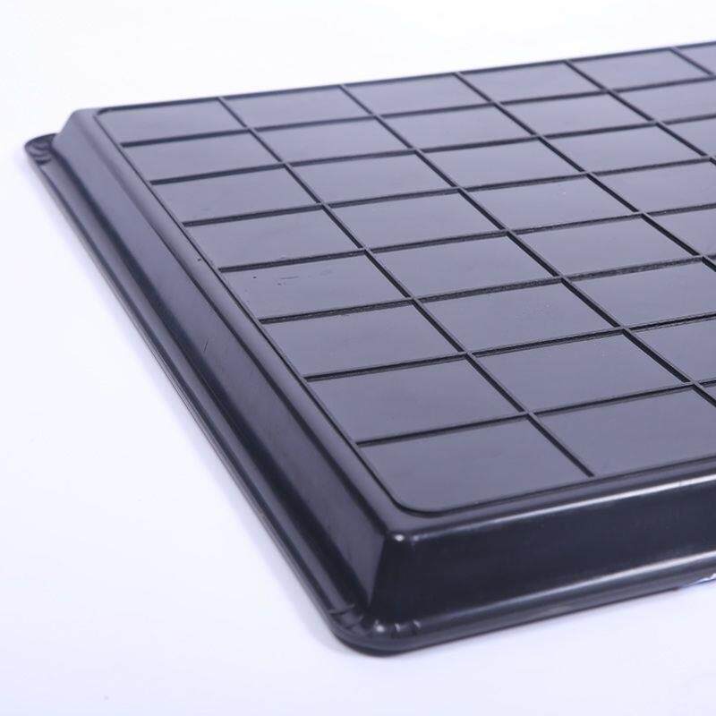 高颜值托盘实验室大尺寸托盘长方形狗笼子底部托盘塑料花盆特大号