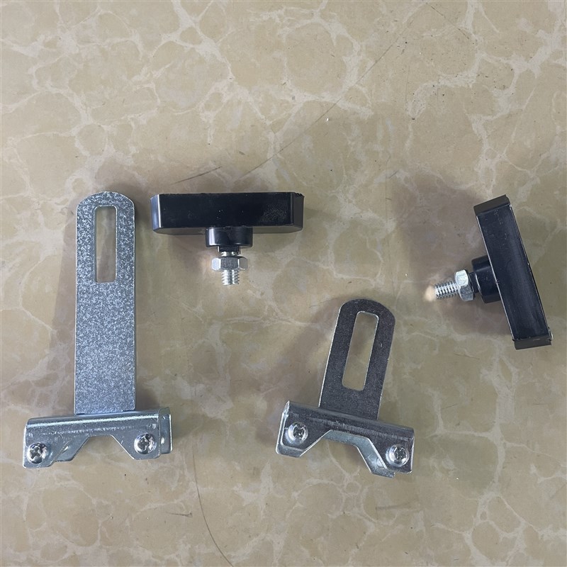 包邮电动平移门电机通用行程限位感应磁石铁开关齿条高低支架常开