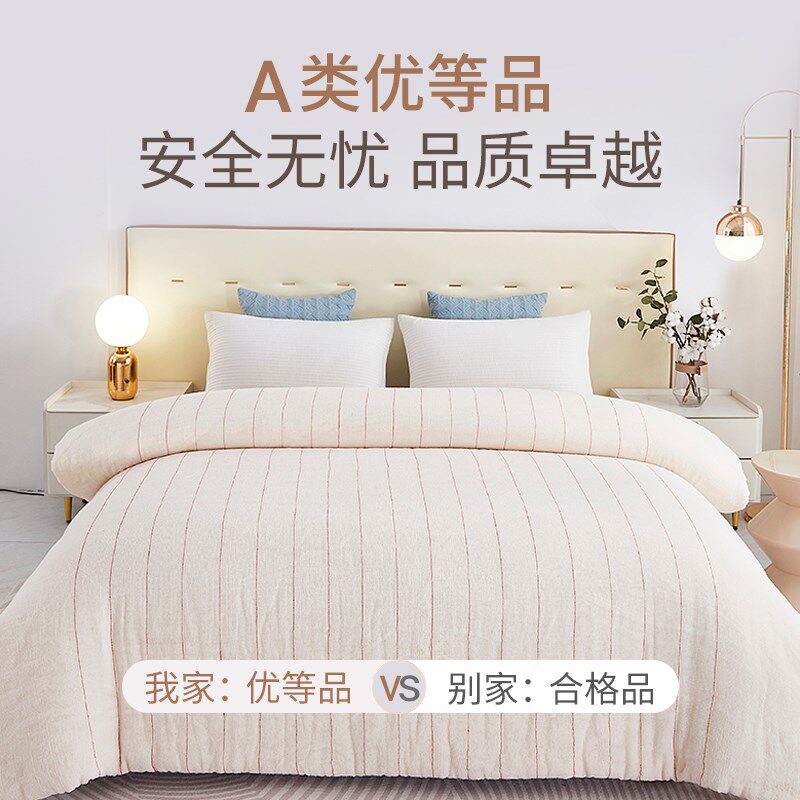 新疆一级长绒棉被纯棉花被子被芯冬被棉絮床垫被褥子铺底冬季加厚,床上用品,棉花被,淘宝优惠券,粉丝福利购,淘宝优惠卷