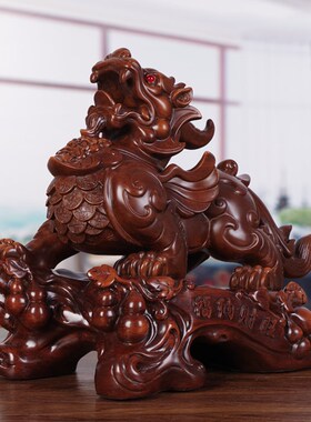 貔貅摆件招财镇宅大号一对皮丘家居客厅玄关装饰葫芦店铺开业礼品