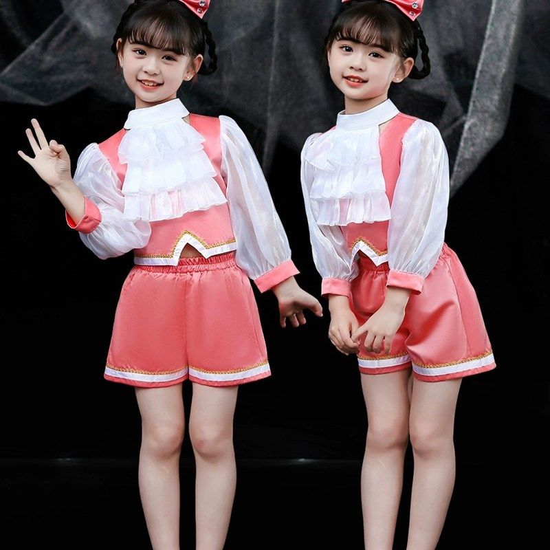 六一儿童演出服蓬蓬纱裙再见幼儿园舞蹈男女合唱表演服可爱公主裙