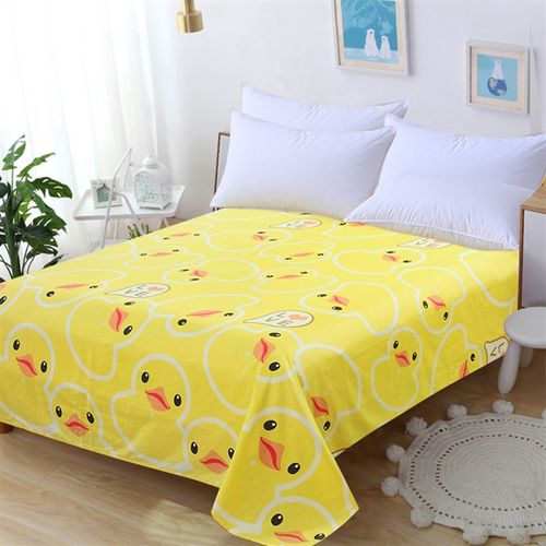 全棉卡通床单单件双人定做儿童学生宿舍纯棉被单炕单1.2米1.5m1.8