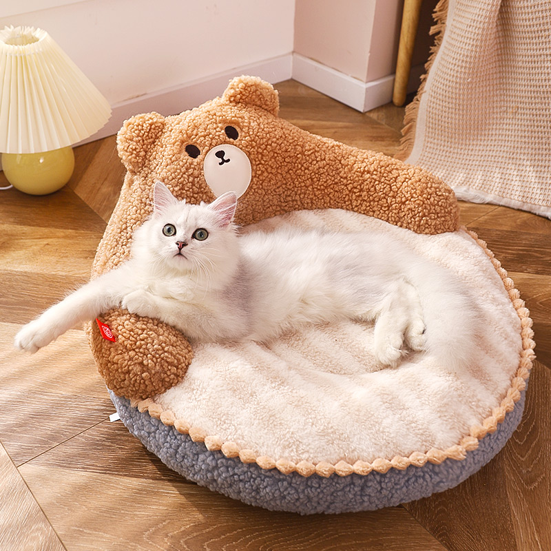 猫窝四季通用狗窝小型犬宠物用品沙发猫咪睡觉的垫子冬季保暖猫牀