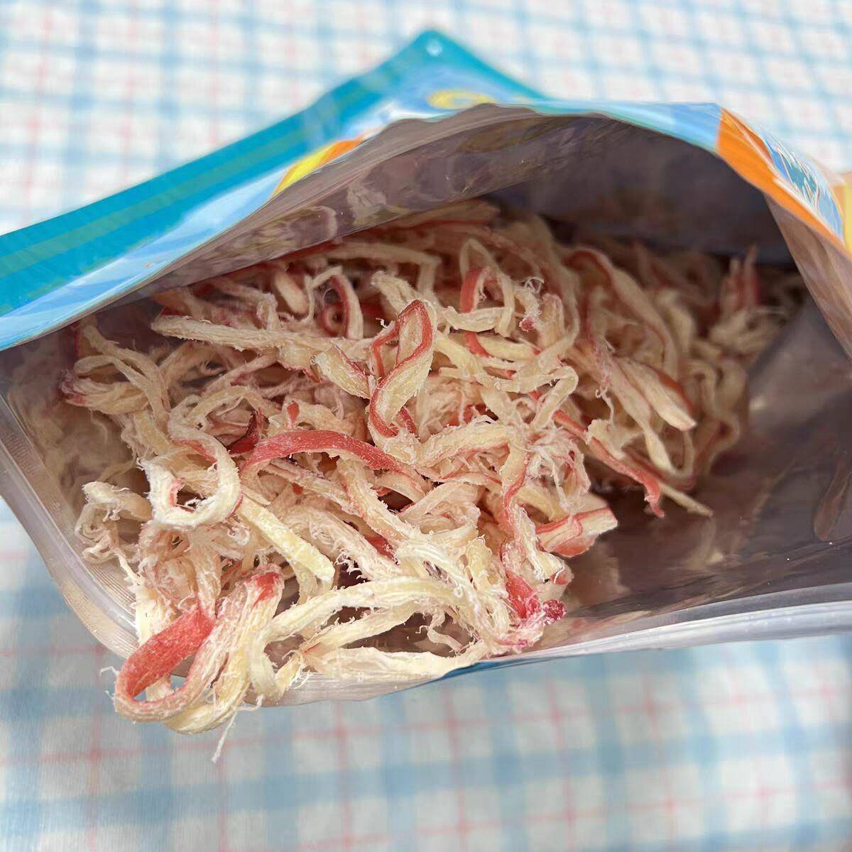 现货春江月炭烤鱿鱼丝即食手撕原味鱿鱼条500g袋装办公室休闲 海