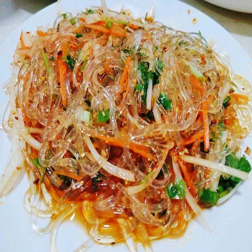 现货凉菜三巨头塑胶跑道凉菜神经末梢透明门帘魔芋素丝海蜇丝脆凉